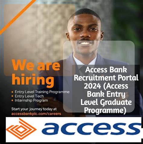 Access Bank Recruitment Portal 2024 Access Bank Entry Level Graduate