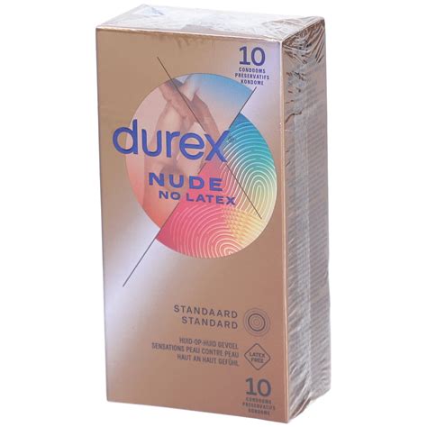 durex Nude Préservatifs Sans Latex Sensation Peau contre Peau pc s Redcare Pharmacie