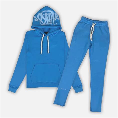 Syna World Logo Tracksuit Blue