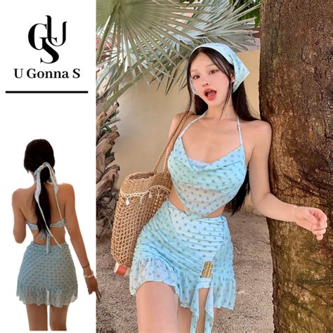 U Gonna S Đồ Bơi Nữ Mảnh Đệm Bikini Bộ Cao Cấp Gợi Cảm Trang Phục Đi