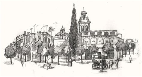 painting  drawing trip  seville  spain