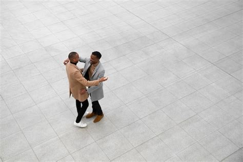 Free Photo Portrait Of Two Gay Black Men In Love