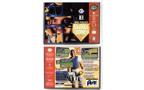 Gaming Relics Nintendo 64 Mike Piazzas Strike Zone