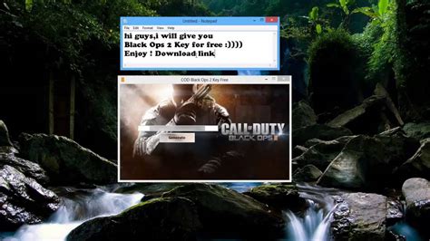 Call Of Duty Black Ops 2 Key Free YouTube