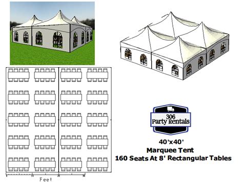 X Marquee Tent Info Party Rentals Tents Tables Chairs Decor