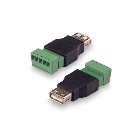 Переходник USB(female) - клеммная колодка винтовая купить за 969 рублей ...
