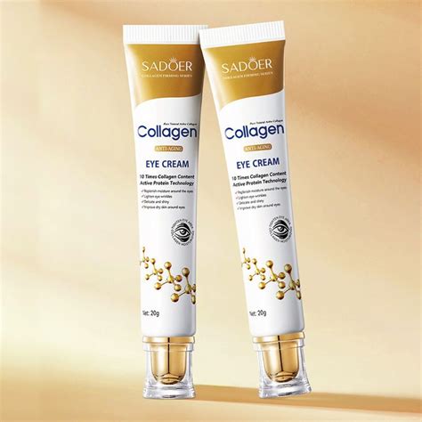 Осветляющий крем для век с коллагеном Sadoer Collagen Anti-Aging Eye ...