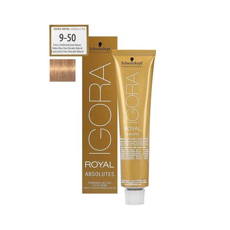 Schwarzkopf Igora Royal Absolutes Extra Hellblond Gold Natur G