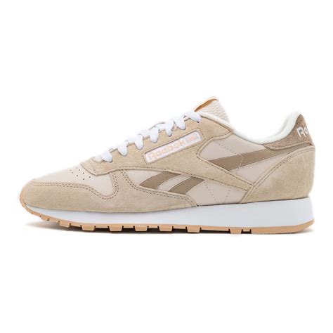 Заказать Кроссовки Reebok Classic Leather, песочный/белый – цены ...