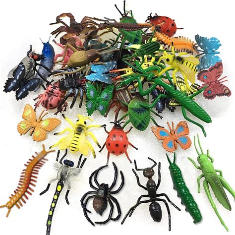 Buy 30 Pack Bug Toys Fake Plastic Bugs and Insects for Kids Toddler