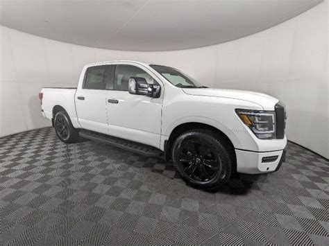 New 2024 Nissan Titan Crew Cab Sv Midnight Edition Trucks In Champaign