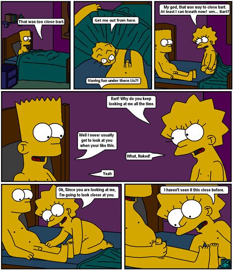 Hiding Naked Bart And Lisa Simpson Comics