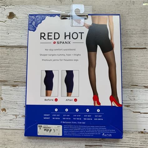 Spanx Intimates Sleepwear New Red Hot By Spanx High Waist Shaping Pantyhose Poshmark
