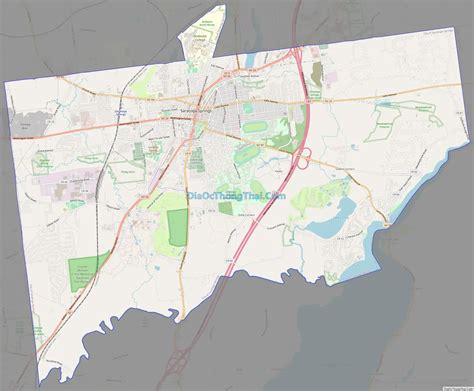 Map of Saratoga Springs city, New York - Thong Thai Real