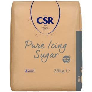 Csr Pure Icing Sugar Kg Goodman Fielder Food Service