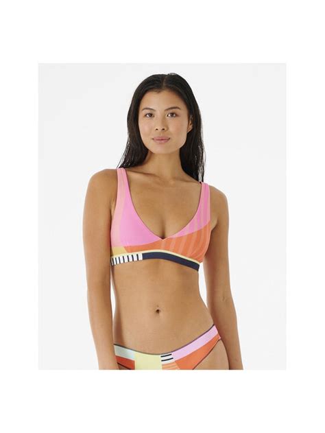 Rip Curl Góra od bikini Day Break Tri Kolorowy Modivo pl