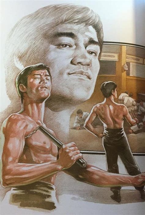 이소룡 친구 최성안 작화 Bruce lee art Bruce lee pictures Bruce lee photos