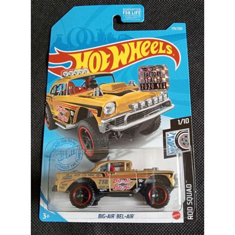 Hot Wheels Big Air Bel Air Factory Sealed Shopee Malaysia