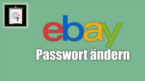 Ebay Passwort Ndern So Gehts Youtube