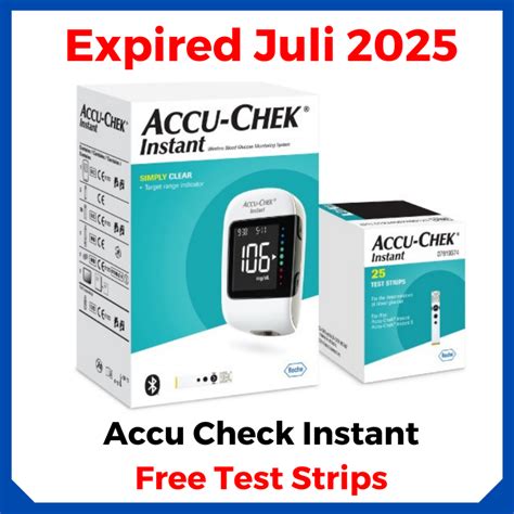 Jual Accu Chek Instant Paket Alat Cek Tes Gula Darah Alat Strip