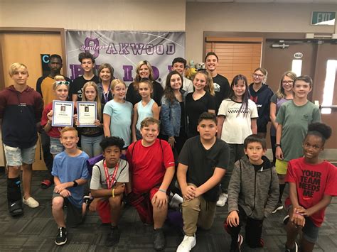 Congratulations to the... - Oakwood Elementary School