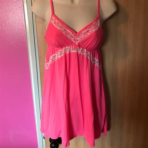 Victoria S Secret Intimates Sleepwear Hot Pink Victoria Secret Lingerie Poshmark