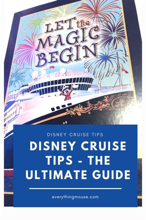 107 Disney Cruise Tips And Hacks You Have To Know Before You Sail 2024