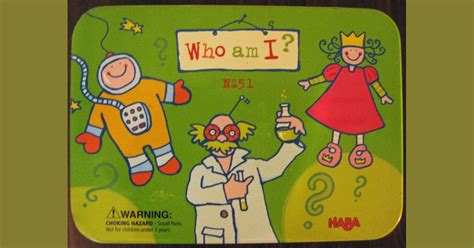 Who am I? | Board Game | BoardGameGeek
