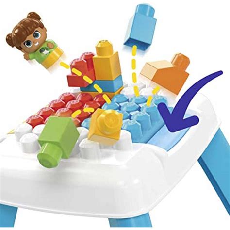 Mega bloks Table Builds And Destroys Golden | Kidinn