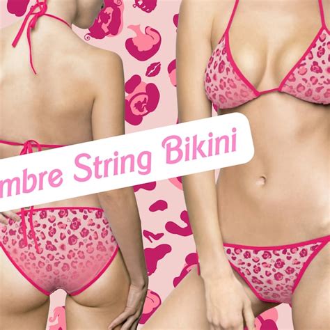 Malibu String Bikini Etsy