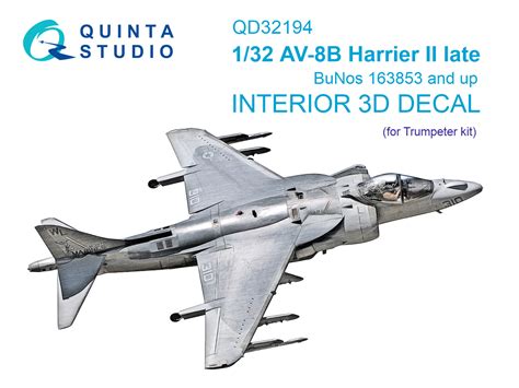 Quinta Studio's AV-8B Harrier II late 3D-Printed & coloured Interior on ...