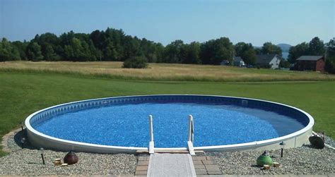 Radiant Semi Inground Pools