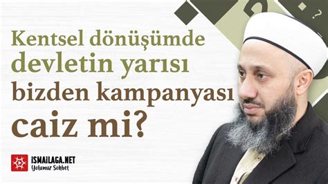 Kentsel Dönüşüm Kampanyası Caiz mi? - Fatih Kalender Hoca Efendi