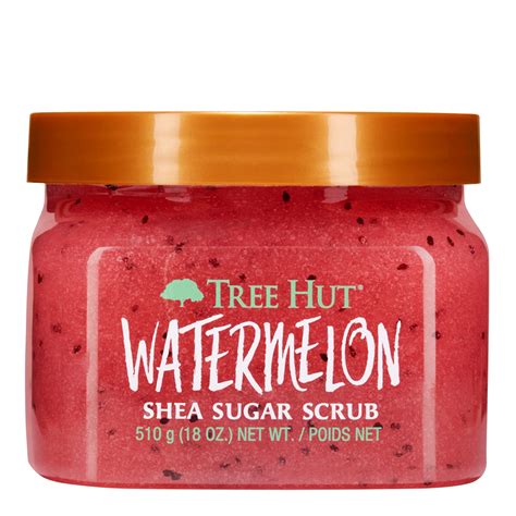 tree hut shea sugar scrub watermelon tree hut shea