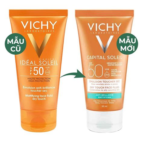 Kem Chống Nắng Bảo Vệ Da Mặt Không Gây Nhờn Rít Vichy Ideal Soleil