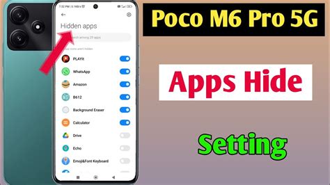 How To Hide Apps Poco M Pro G Poco M Pro Me App Hide Kaise Kare