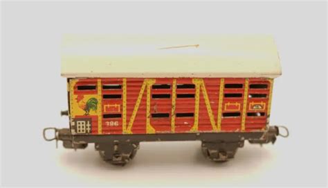 M Rklin H Kleintierwagen Viehwagen G Terwagen Blech Tin Plate