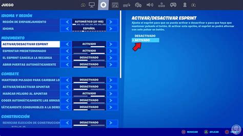 Cómo correr automáticamente en Fortnite PS5 Solvetic