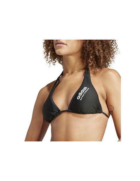 Bikini De Nataci N Adidas Neckholder Mujer Negro Atm Sfera Sport