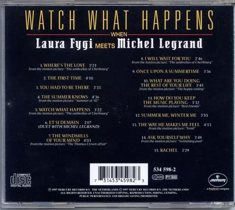 Laura Fygi Watch What Happens When Laura Fygi Meets Michel Legrand