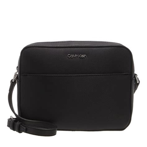 Calvin Klein Ck Must Camera Bag Md Black Camera Bag Fashionette