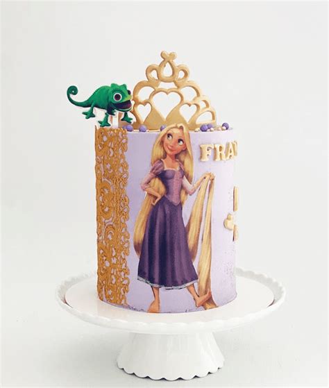 Tangled Birthday Cake Ideas Images Pictures