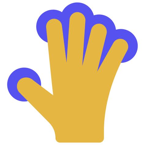 Four Fingers Generic Flat Icon