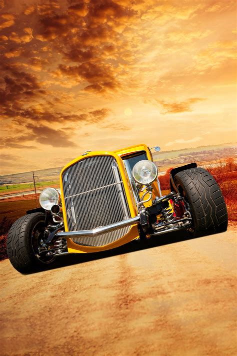 Plymouth Coupe Hot Rod Art Print Etsy