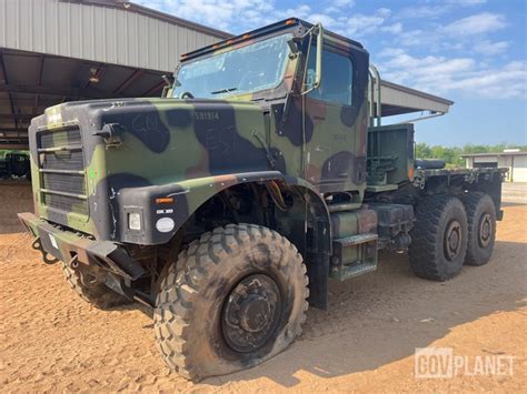 2001 Oshkosh MK23 MTVR 7 Ton 6x6 Cargo Truck In Leesburg Georgia