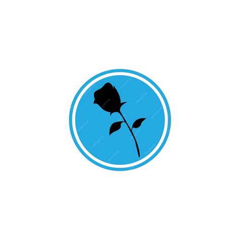 Premium Vector Rose Flower Logo Template Icon Vector Illustration