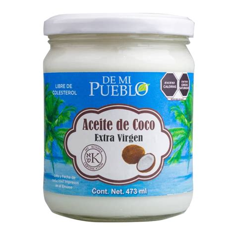 Aceite De Mi Pueblo De Coco Extra Virgen 473 Ml Walmart