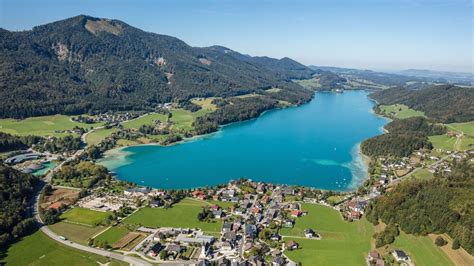 Lake Fuschl near Salzburg : Beach Holidays in Austria