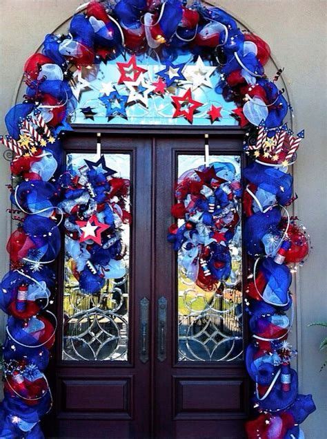 Cozy Th Of July Door Decorations