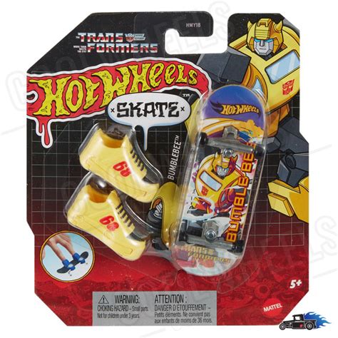 Hot Wheels Skate Transformers Bumble Bee Card Have Minor Imperfections Shopee Malaysia